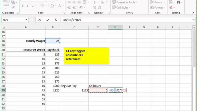 Microsoft Excel for Beginners #05--Absolute Cell Reference & Using Parentheses in formulas смотреть онлайн