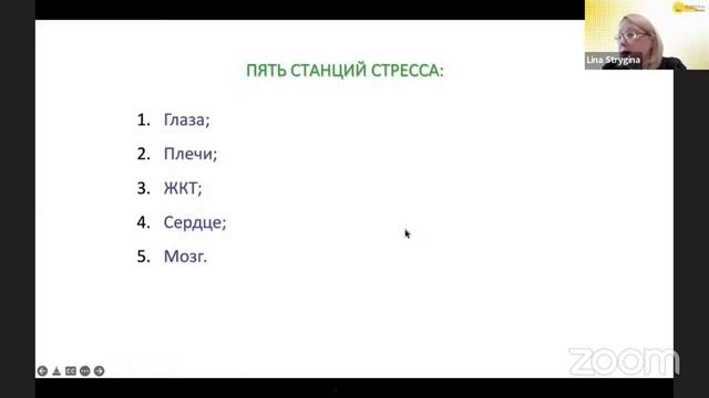 3. Лина Стрыгина «Управление стрессом и устойчивостью» смотреть онлайн