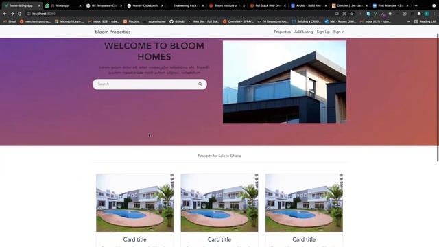 Real Estate Project With vue js смотреть онлайн