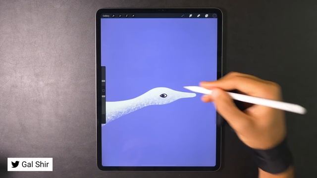 iPad Drawing - Swans Wallpaper смотреть онлайн