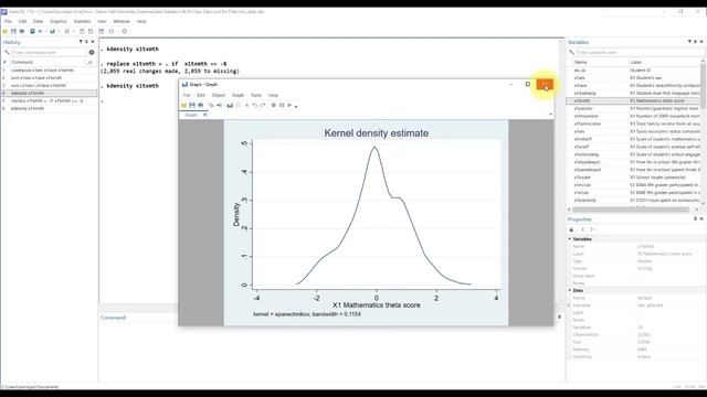 Using Stata Visualizing Distributions with Histograms and Density Plots смотреть онлайн