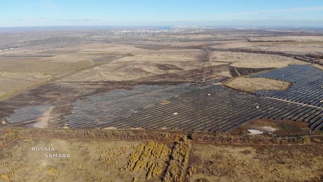 САМАРСКАЯ СОЛНЕЧНАЯ ЭЛЕКТРОСТАНЦИЯ / SAMARA SOLAR POWER PLANT / RUSSIA