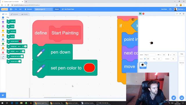 Coding Lesson: Making 2-Player Splatoon in Scratch смотреть онлайн