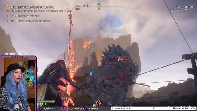 Mighty Monsters & Hime-sama gone?! - Part 16 / Wild Hearts PS5 Multiplayer Gameplay смотреть онлайн