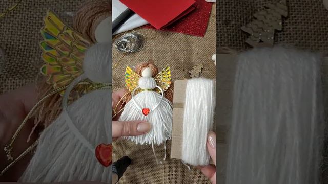 Куколка Ангелок из ниток. смотреть онлайн