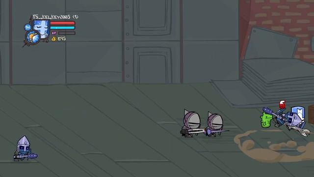 Castle Crashers - Blue Knight Walkthrough Part 3 (i died again...) Lava World/Industrial Castle смотреть онлайн