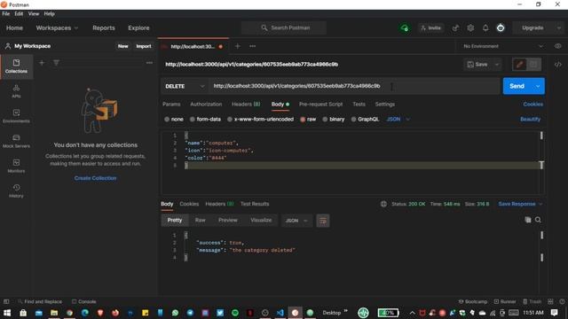 Section2: Products and Categories | Part1: Get Category Details || E-Commerce Web API Node.js смотреть онлайн