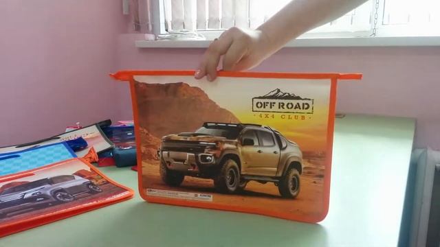 Папка для тетрадей на молнии А4 ArtSpace ПТ-83_15549 Внедорожники смотреть онлайн