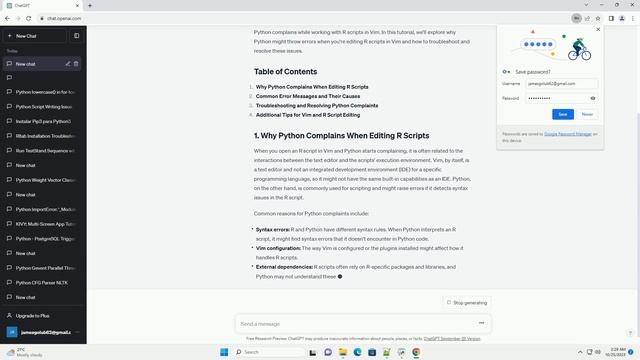 Using Vim to edit R script why Python keeps complaining смотреть онлайн