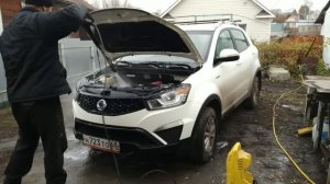 Мойка двигателя SsangYong Актион New