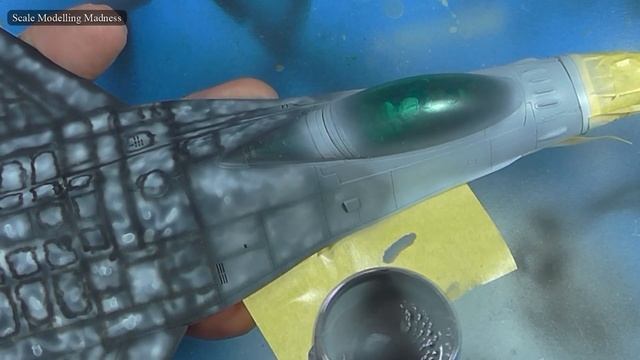Tamiya 1/48 F-16 CJ Block 50 (Part 4: Painting the kit) смотреть онлайн