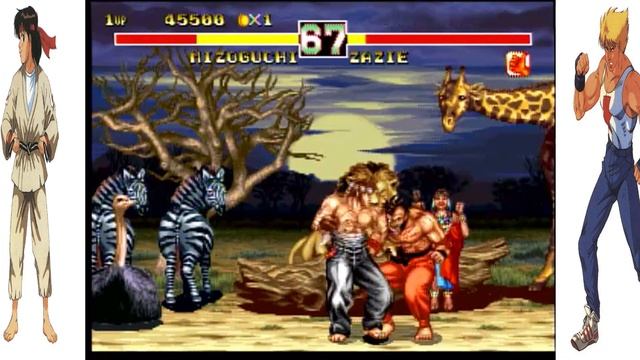 Shoreviewken! Fighters History Dynamite (Neo Geo CD) смотреть онлайн