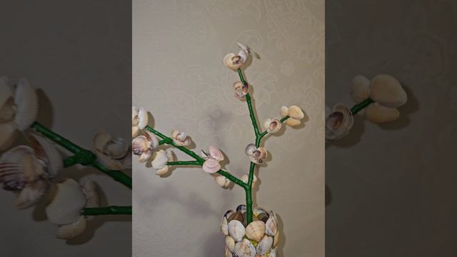 Дерево из ракушек