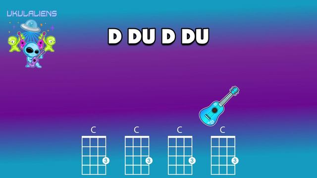 Ukulele Strumming Practice - Play Along #1 130bpm смотреть онлайн