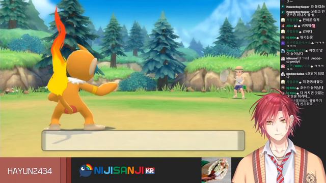 [Pokémon Brilliant Diamond] 트레이너 하윤 등장 トレーナー、ハユン登場 [にじさんじKR,ハユン]
