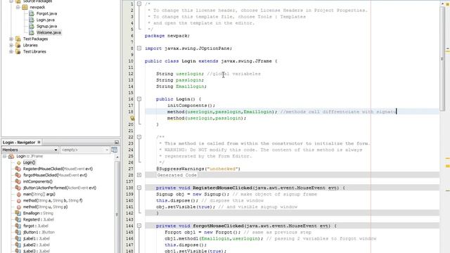 How to Make Signup/Login/Forgot Form in Java NetBeans смотреть онлайн