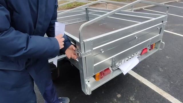 Прицеп для легкового автомобиля ТРАКС смотреть онлайн