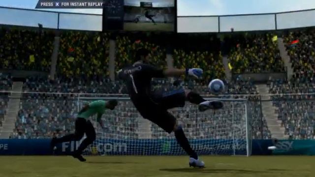 FIFA 12 Goalkeeper Scores 2 Goals смотреть онлайн