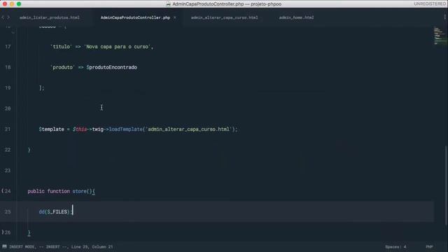 Upload da foto do produto | aula 22 смотреть онлайн