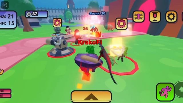 НОВЫЕ ПРОКАЧЕНЫЕ ОРУЖИЯ ОЧЕНЬ СИЛЬНЫЕ?!/Roblox Monster TD смотреть онлайн