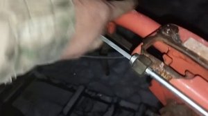 Запуск дизельного мотоблока зимой