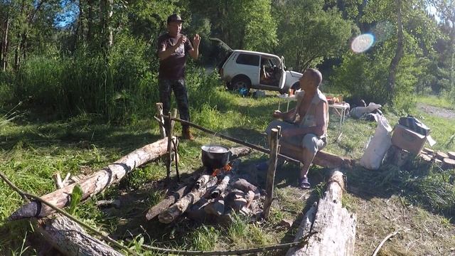 Слияние. Рыбалка на Хариуса на горной реке смотреть онлайн