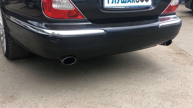 Jaguar XJ - Тюнинг и звук выхлопа - ГлушакоФФ смотреть онлайн
