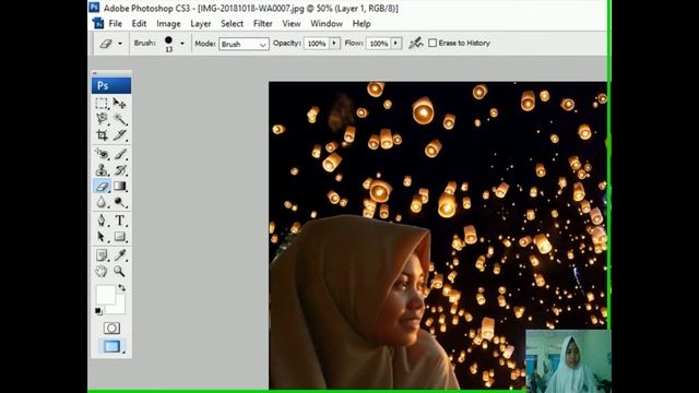 EDIT FOTO DENGAN PHOTOSHOP CS3 смотреть онлайн