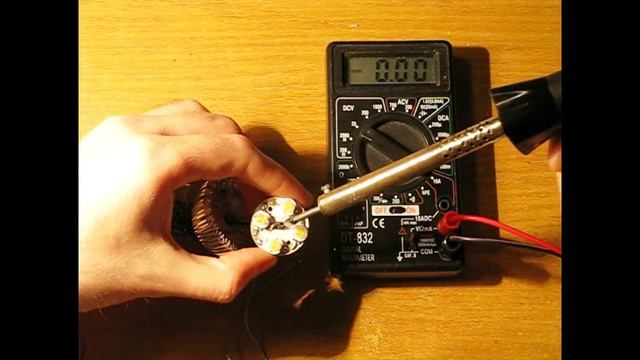 Cветодиодная лампа LED 12W Е27 #3. измерение реальной мощности. смотреть онлайн