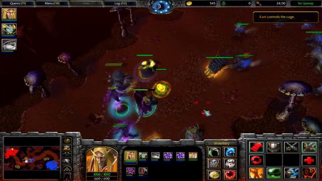 Warcraft III: The Frozen Throne | #4 - The Search for Illidan (Blood Elf Campaign) смотреть онлайн