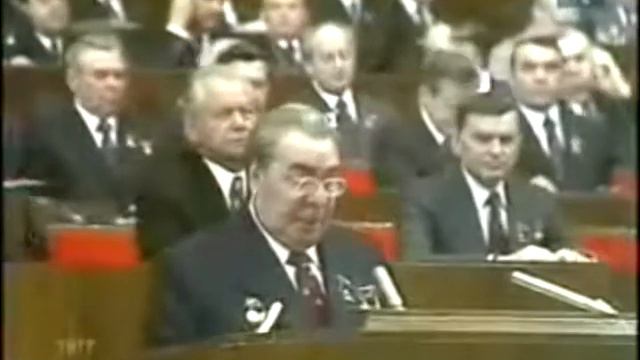 Выступление Брежнева1 смотреть онлайн