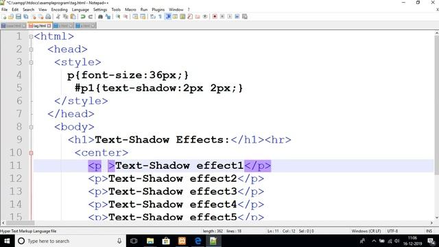 text shadow | 3-d text | html/css | htmlicloud | www.htmlicloud.com смотреть онлайн