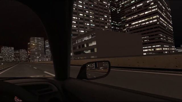 Shuto Expressway VR Night Cruise SUPRA смотреть онлайн