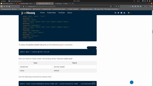 Kubernetes Jenkins setup - Part 10 смотреть онлайн