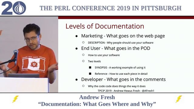 [Lightning Talk] Andrew Fresh - "Documentation? What goes where and why." смотреть онлайн