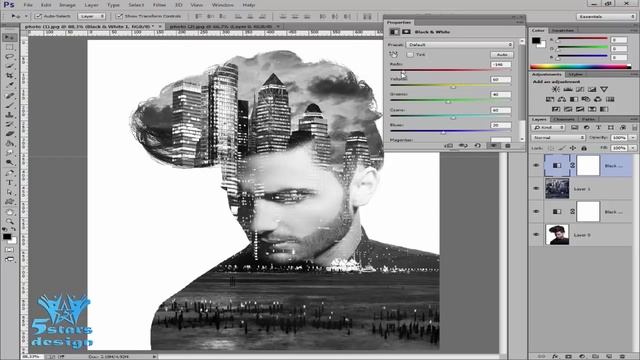 Easy Double Exposure In Photoshop Cc 2016