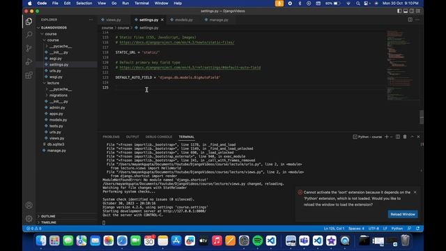 Django 2: Django Template setup | Django for Beginners by Mayank Gupta | Code House смотреть онлайн