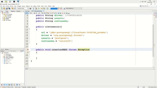Generar conexión a BBDD con Java - POO смотреть онлайн