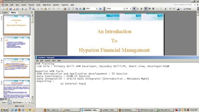 HFM Demo Class part 1 смотреть онлайн