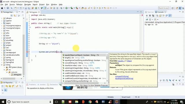 Checking String is empty or not In JAVA? смотреть онлайн