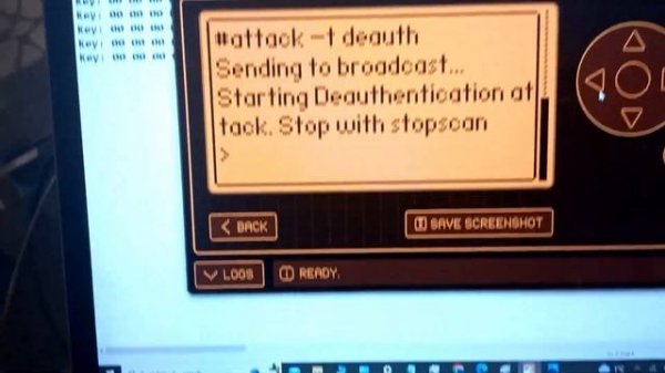 Flipper Zero WiFi Deauth Attack demonstration.