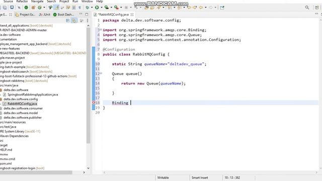 RabbitMQ using Springboot Tutorial part 1 смотреть онлайн