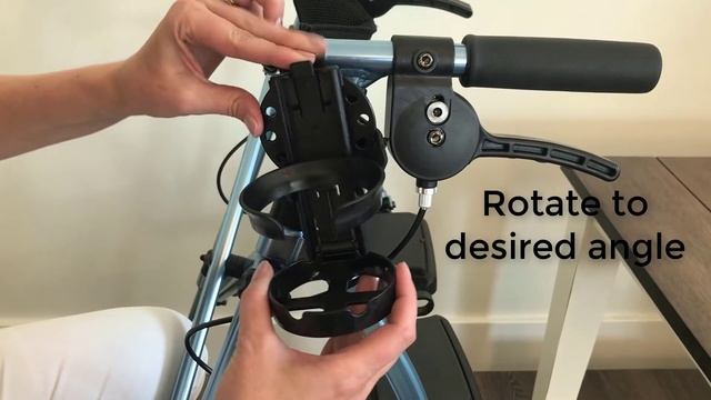 Mobility Cup Holder - Portable Drink Holder for Wheelchairs, Walkers, Rollators, Scooters смотреть онлайн