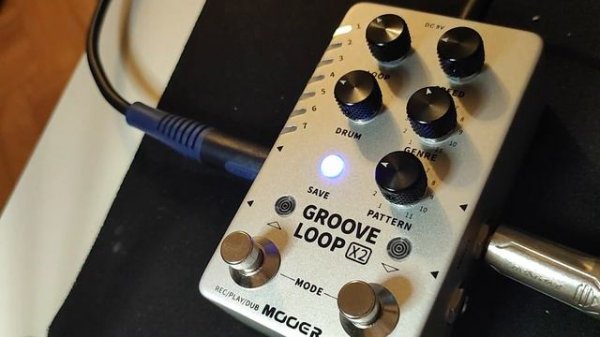 Mooer Groove Loop X2 (Looper, Drum Machine) Обзорчик))))))