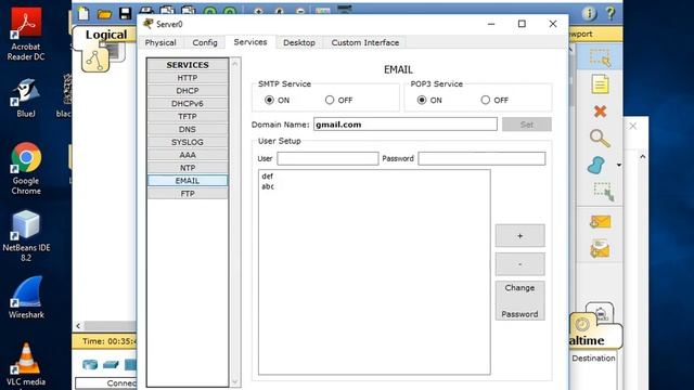 SMTP AND FTP SERVER смотреть онлайн