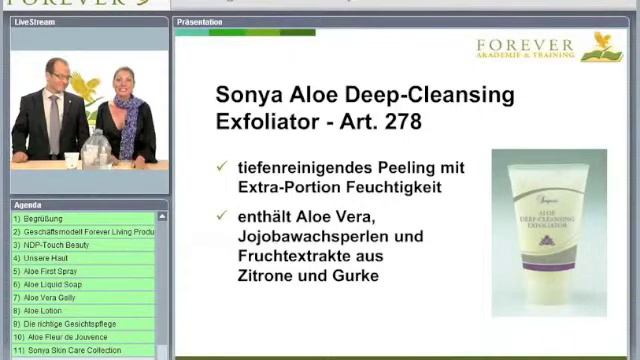 Forever Sonya Aloe Puifying Cleanser - deutsch смотреть онлайн