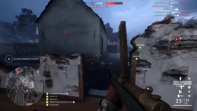 Battlefield 1: 81 Kills - They Shall Not Pass DLC (PS4 Pro Gameplay) смотреть онлайн