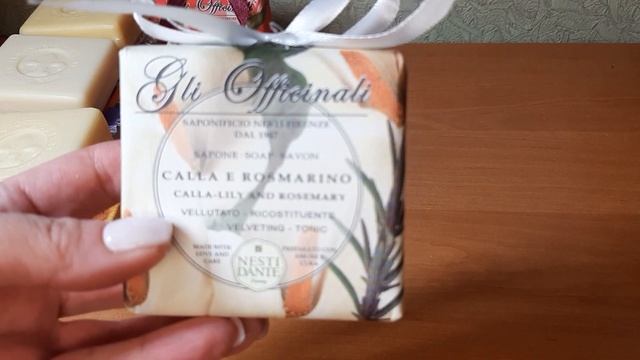 # 25 Обзор мыла Нести Данте часть 3 (Лекарственное мыло; Марсель в цветах) смотреть онлайн