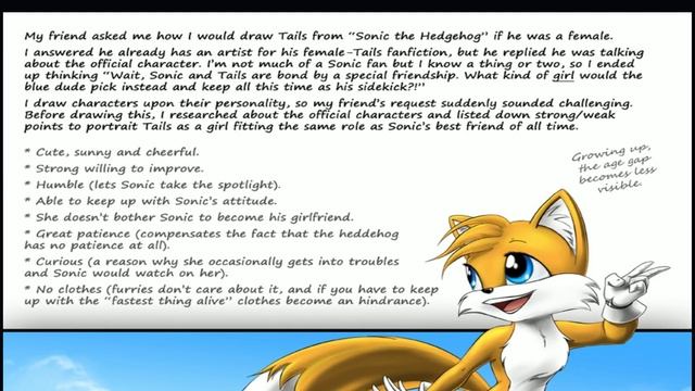 TAILS VS DEVIANTART