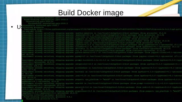 Ubuntu 18.04 LTS, Building docker image смотреть онлайн